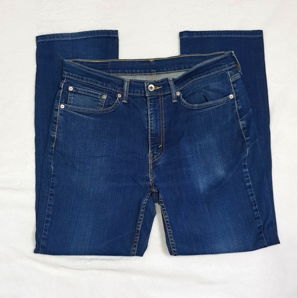 Men's Levis jeans 514 W34 L34 - Picture 2 of 5
